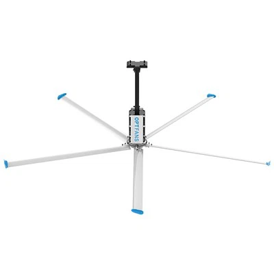 พัดลมเพดานกลางแจ้งเชิงพาณิชย์ขนาดใหญ่ HVLS